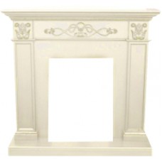 Портал для камина Смолком Verona Corner STD (белый дуб)