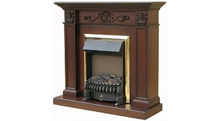 Портал для камина Смолком Verona STD (махагон коричневый антик)