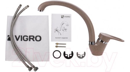 Смеситель Vigro VG901 (терракотовый) 
