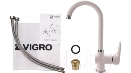 Смеситель Vigro VG902 (латте) 