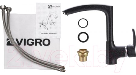 Смеситель Vigro VG903 (обсидиан) 