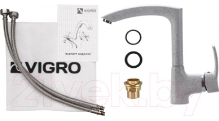 Смеситель Vigro VG903 (серый) 