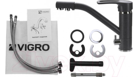 Смеситель Vigro VG905 (грей) 