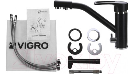 Смеситель Vigro VG905 (антрацит) 