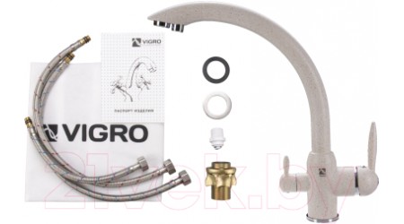 Смеситель Vigro VG907 (латте) 