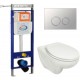 Унитаз подвесной с инсталляцией Roca Victoria 734630300R + ZRU8013900 + 10.702.45B.02.19