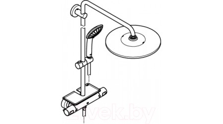 Душевая система GROHE Vitalio 26401001