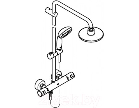 Душевая система GROHE Vitalio Start System 210 27960001