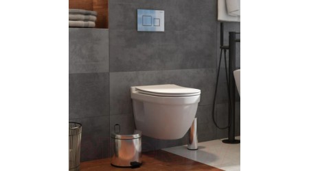 Унитаз подвесной Teymi Vitra Pro / T40806 (с сиденьем)