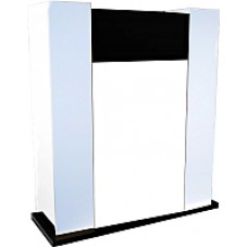 Портал для камина Смолком Vivaldi VT (бьянко белый/черный)