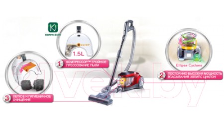 Пылесос LG VK76A09NTCR