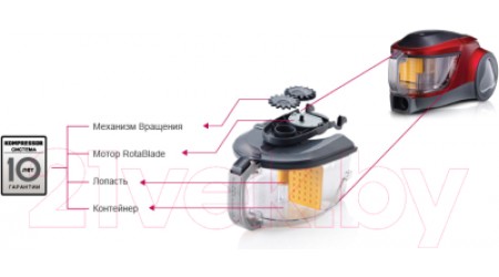 Пылесос LG VK76A09NTCR