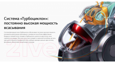 Пылесос LG VK89309H
