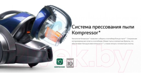 Пылесос LG VK89609HQ