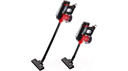 Вертикальный пылесос Ginzzu VS115 (черный/красный)