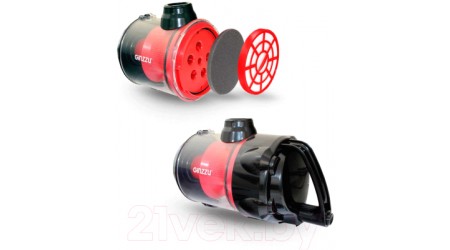 Пылесос Ginzzu VS420 (красный)