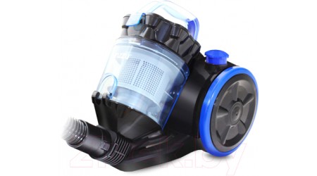 Пылесос Ginzzu VS424 (черный/синий)