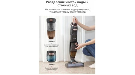 Вертикальный пылесос iLife W100