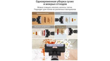 Вертикальный пылесос iLife W100