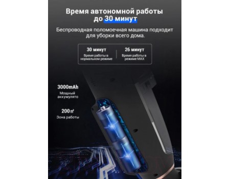 Вертикальный пылесос iLife W100