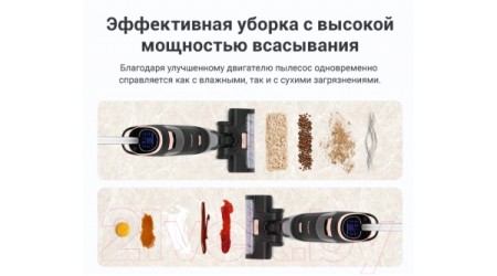 Вертикальный пылесос iLife W100