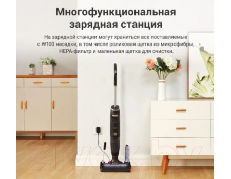 Вертикальный пылесос iLife W100