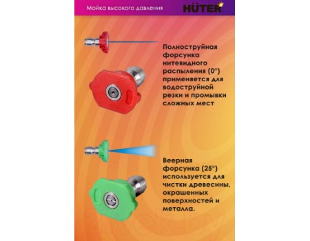 Мойка высокого давления Huter W195-PRO (70/8/15)