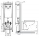 Унитаз подвесной с инсталляцией Ideal Standard Connect W880101