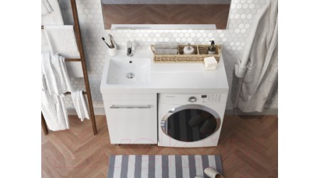 Умывальник 1Марка Wash Polytitan 110