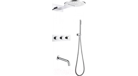 Душевая система Abber Wasser Kreis AF8150 (хром)