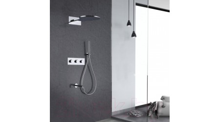 Душевая система Abber Wasser Kreis AF8150 (хром)
