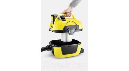 Пылесос Karcher WD 1 Compact Battery Set (1.198-301.0)