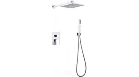 Душевая система Abber Weiss Insel AF8018W (белый)