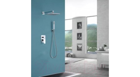 Душевая система Abber Weiss Insel AF8018W (белый)