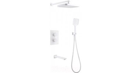 Душевая система Abber Weiss Insel AF8050W (белый)