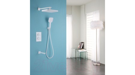 Душевая система Abber Weiss Insel AF8050W (белый)