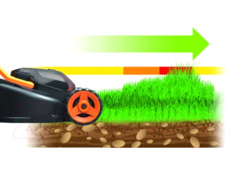 Газонокосилка электрическая Worx WG779E