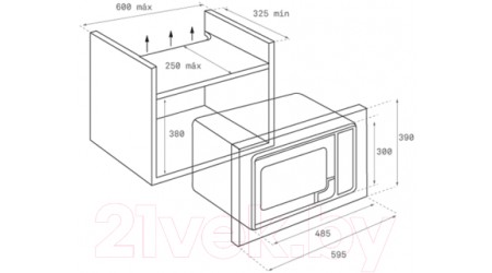 Микроволновая печь Teka MS 620 BIS / 40584010