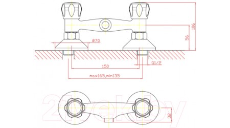 Смеситель Zollen Wolfsburg WO31420441 