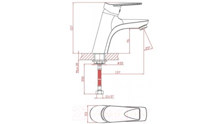 Смеситель Zollen Worms WO53411432 