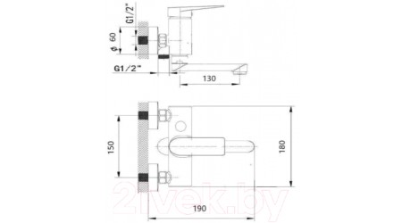 Смеситель Wisent WP30202 