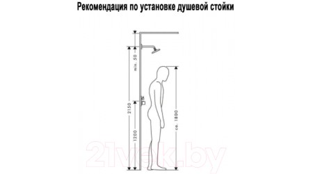 Душевая система Wisent WP3500-1