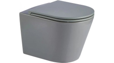 Унитаз подвесной WeltWasser WW Salzbach 041 MT-GR (серый матовый)