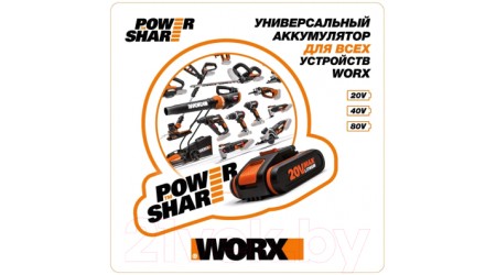 Аккумуляторная дрель-шуруповерт Worx WX183.1