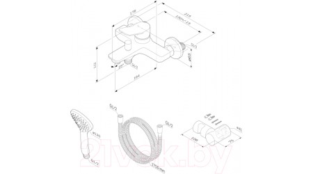 Смеситель AM.PM X-Joy F85A15000 