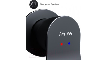 Смеситель AM.PM X-Joy F85A72622 (черный) 