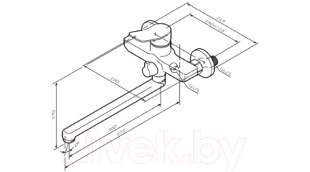Смеситель AM.PM X-Joy F85A90000 