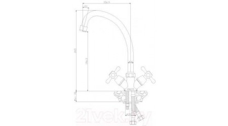Смеситель Rossinka Silvermix Y02-71 