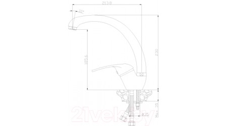 Смеситель Rossinka Silvermix Y40-23 