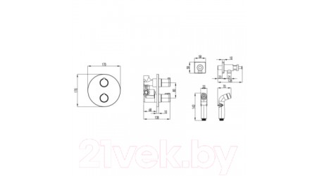 Смеситель LEMARK Yeti LM7819C 